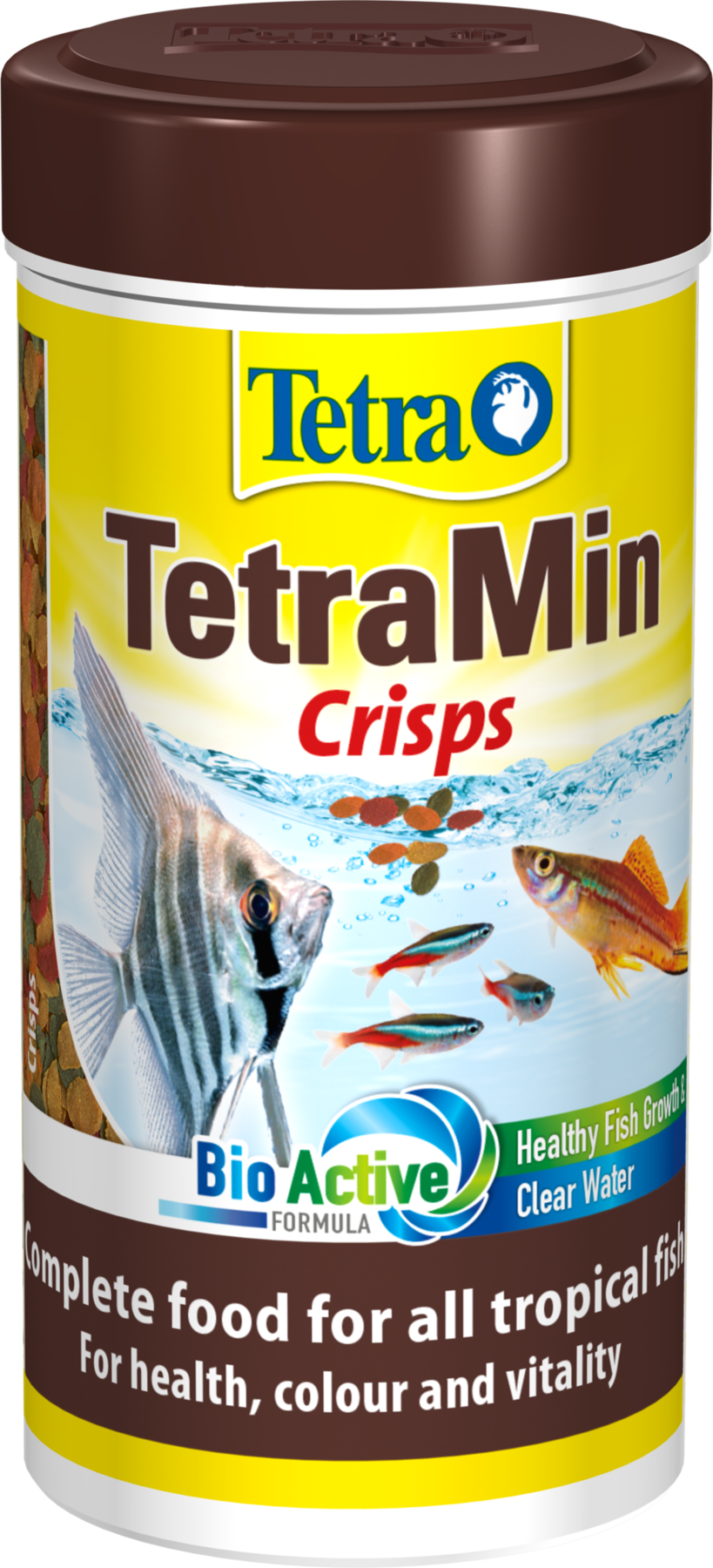 TetraMin Crisps - Fish Food For Tropical Herbivore Fish 250ml / 55g (275041)