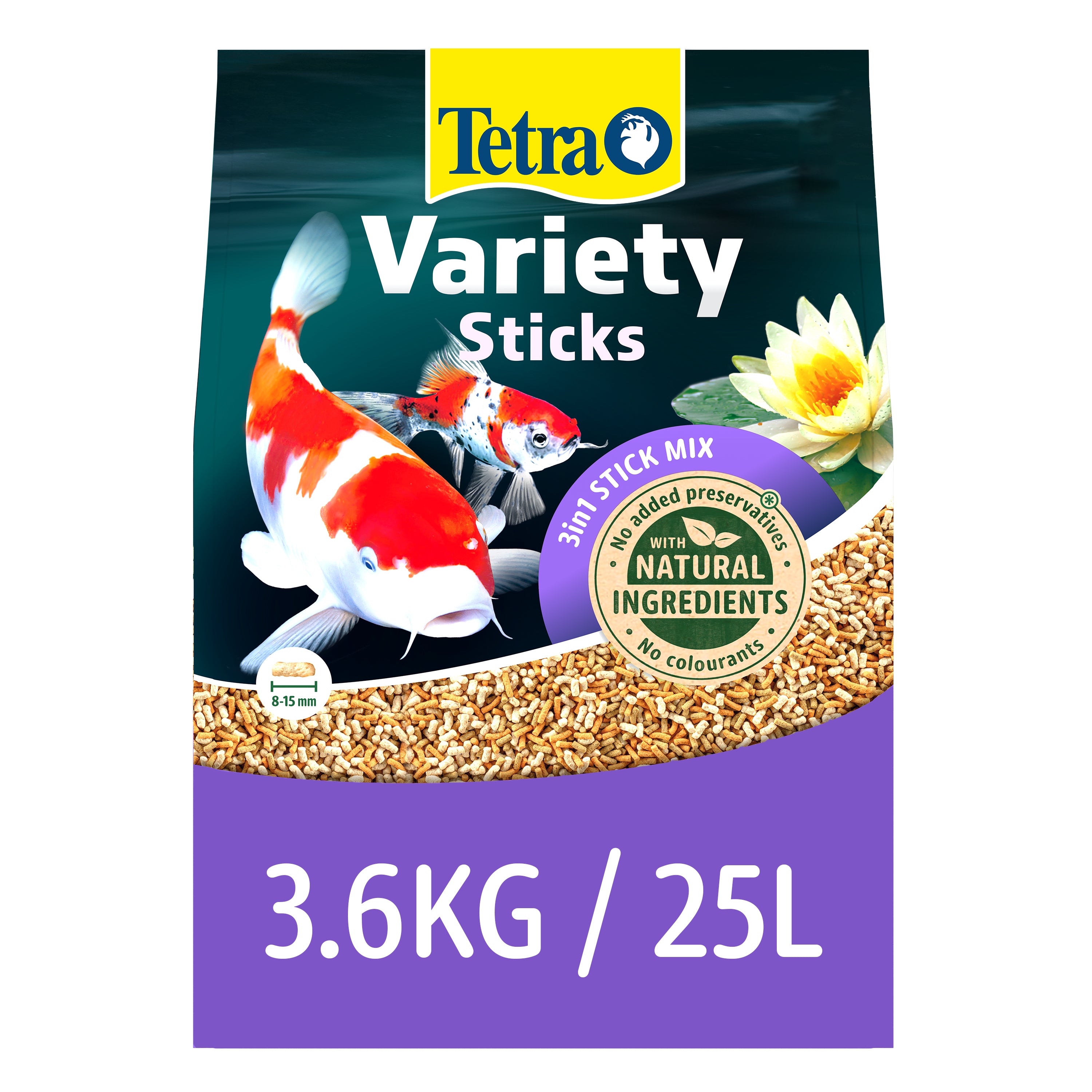 Tetra Pond Variety Sticks (1L, 4L, 7L, 10L, 15L, 25L)