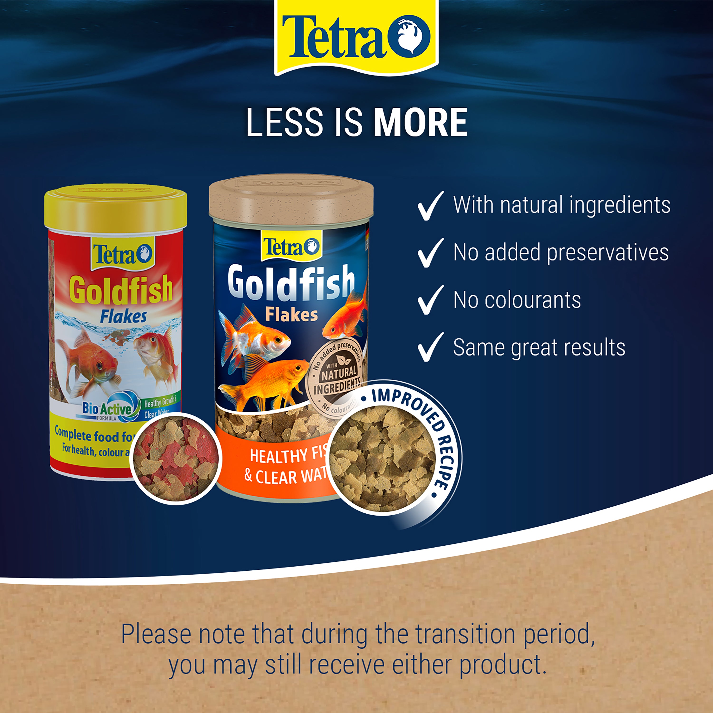 Tetrafin Goldfish Food Flakes 100g