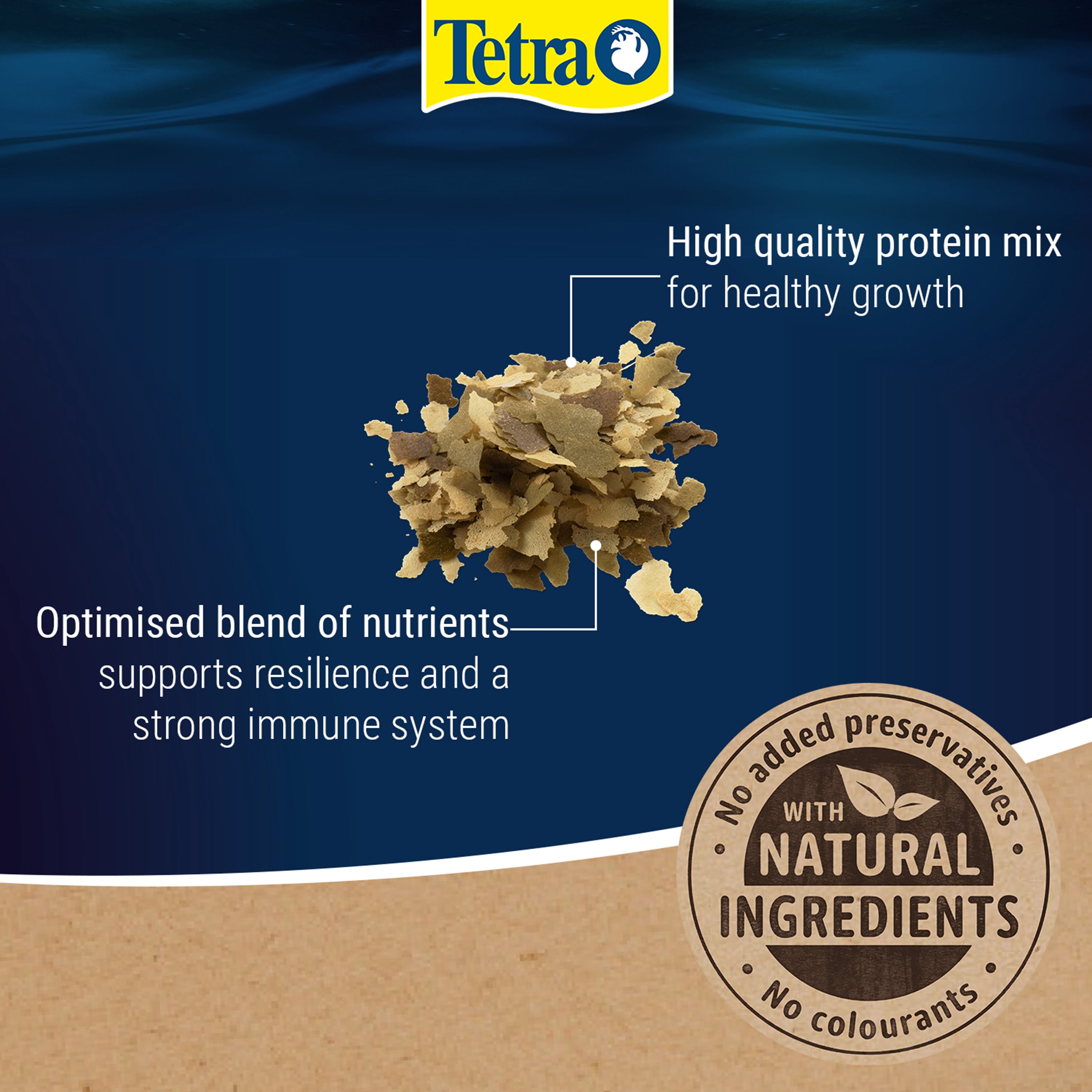 Tetrafin Goldfish Food Flakes 100g