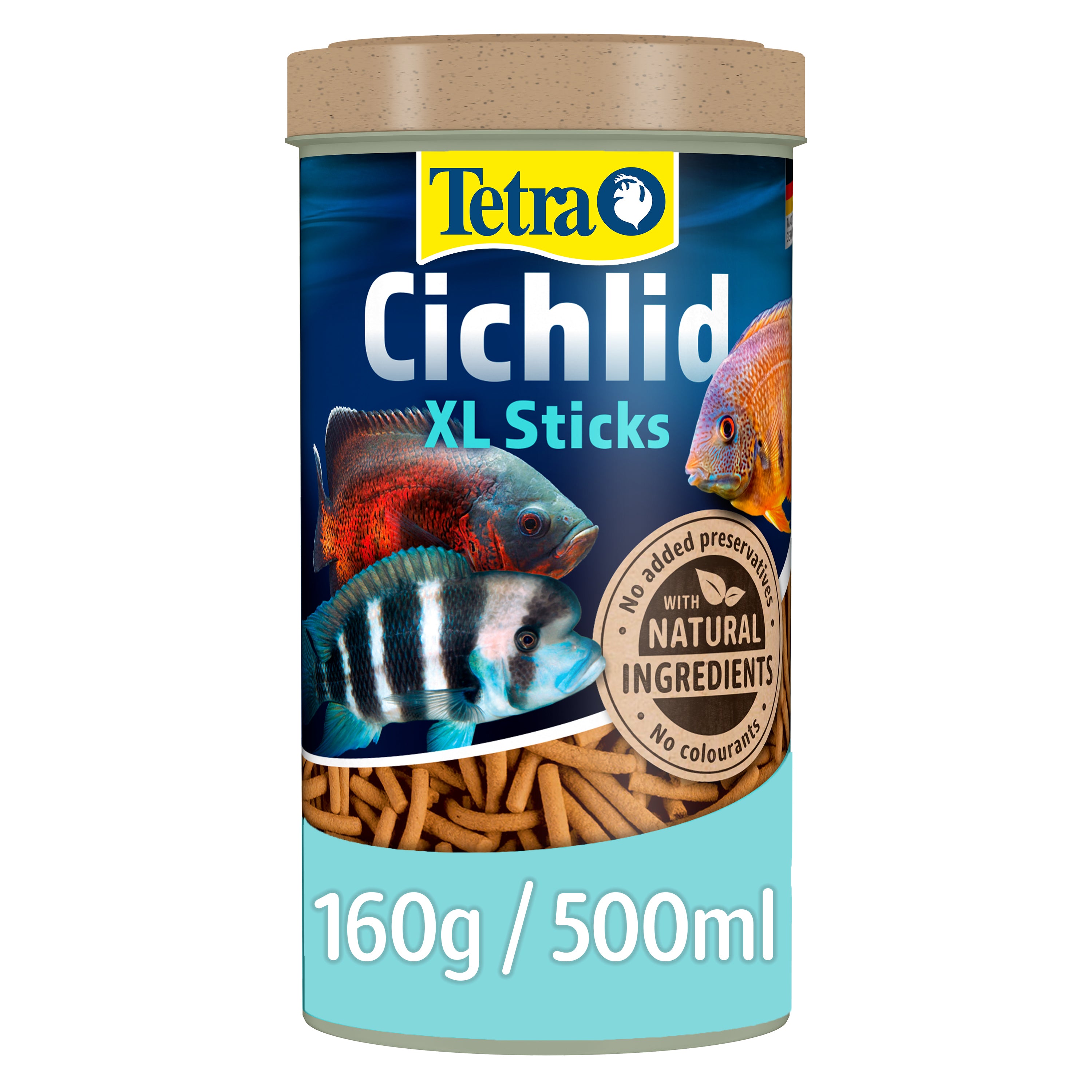Tetra Cichlid Floating Food Sticks - For Tropical Fish 160g