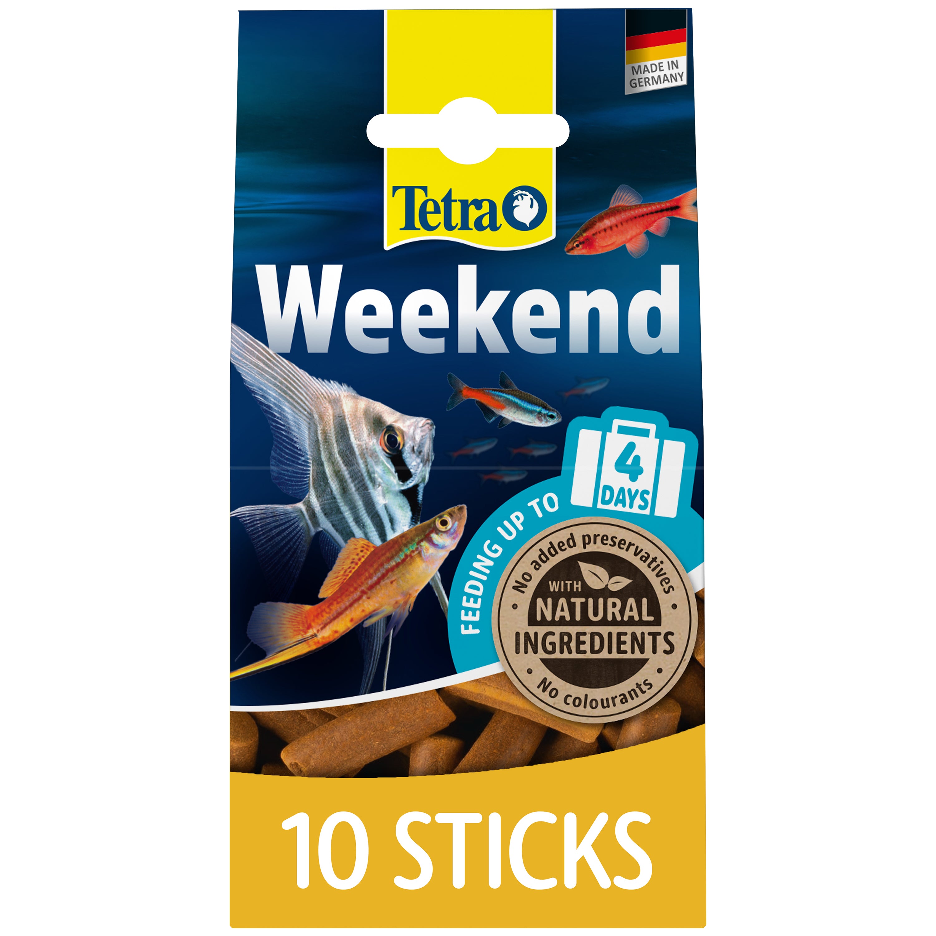 Tetramin Weekend 10 Sticks For All Tropical Aquarium Fish