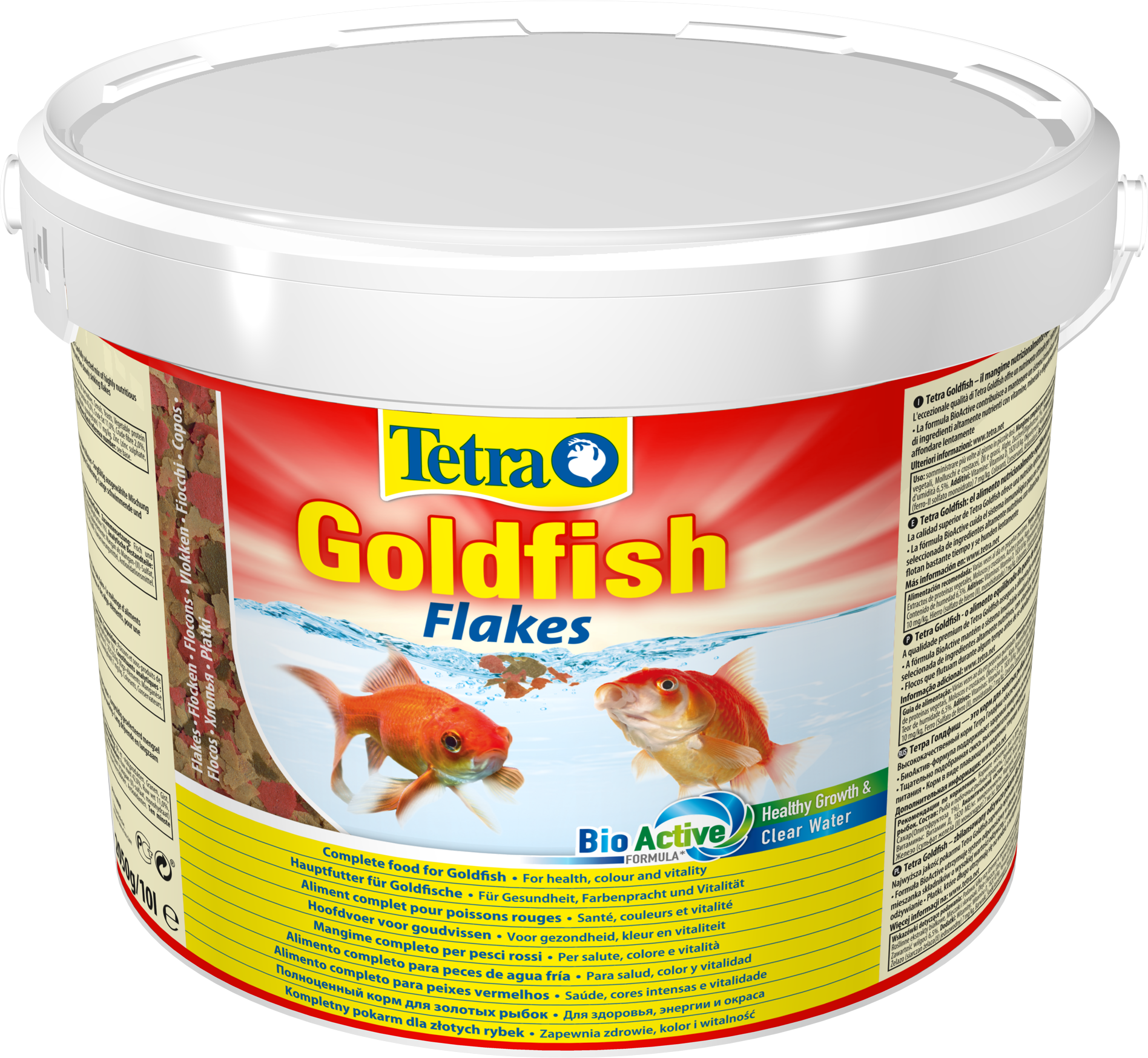 Tetra Goldfish Flakes 10L 2050g