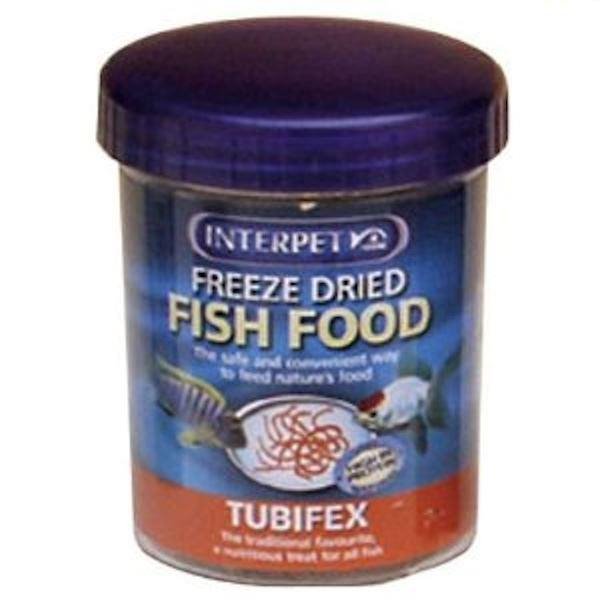 Interpet Freeze Dried Fish Food Tubifex 30g