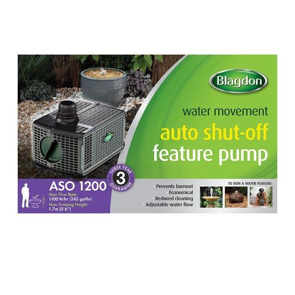 Blagdon Auto Shut-off Feature Pumps