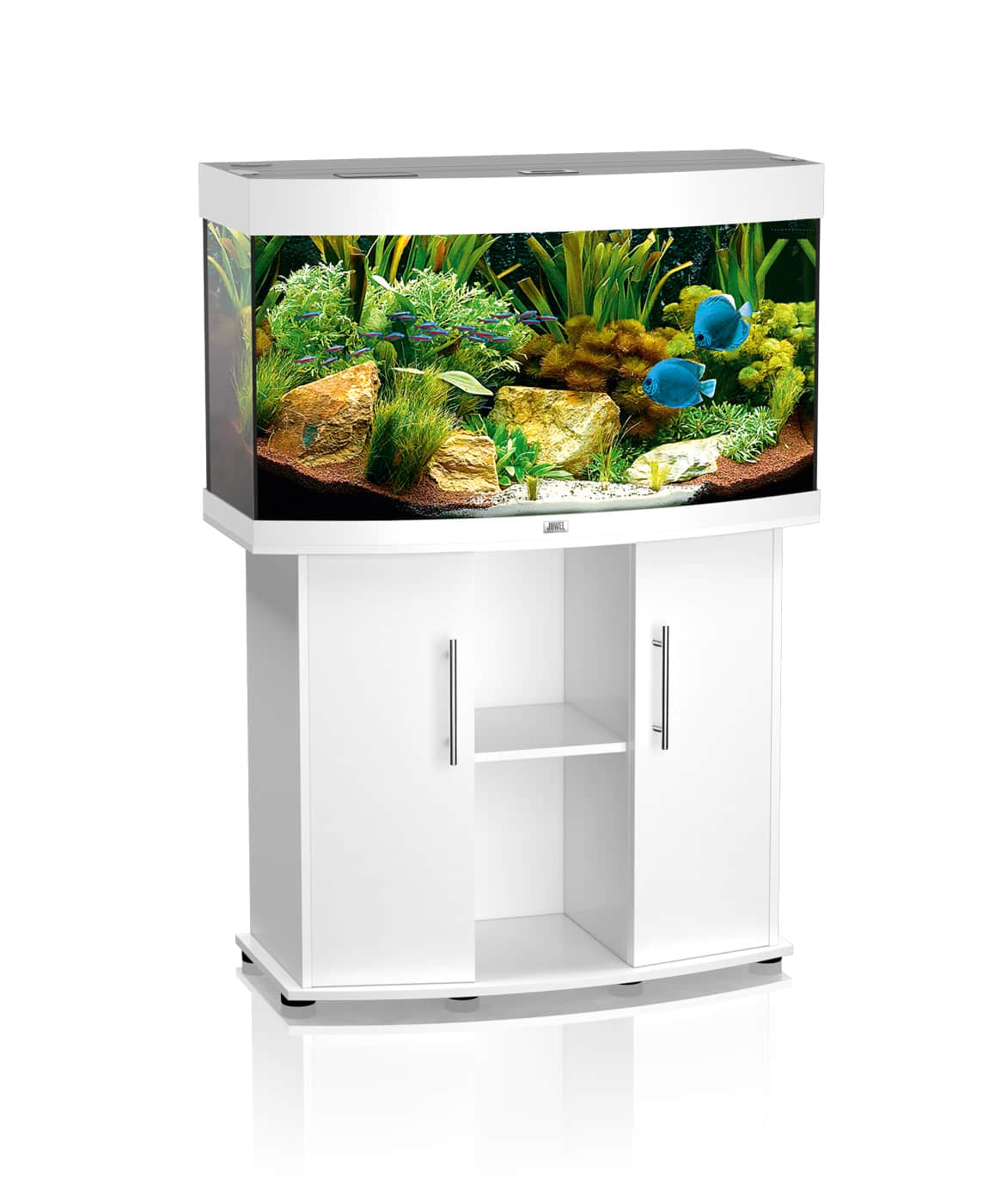 Juwel Vision 180 Aquarium & Cabinet (LED lighting) - Light Wood, Black or White