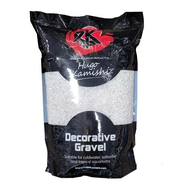 Hugo Kamishi White Marble Gravel (2-4mm) 2kg