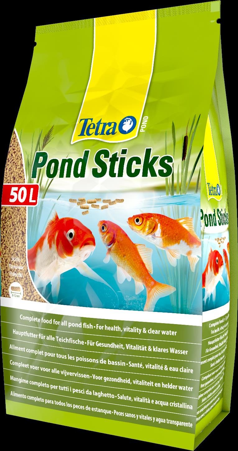 Tetra Pond Floating Food Sticks For All Pond Fish (1L, 4L, 7L, 10L, 15L, 25L, 40L, 50L)