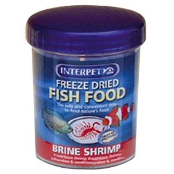 Interpet Freeze Dried Fish Food Brine Shrimp 18g