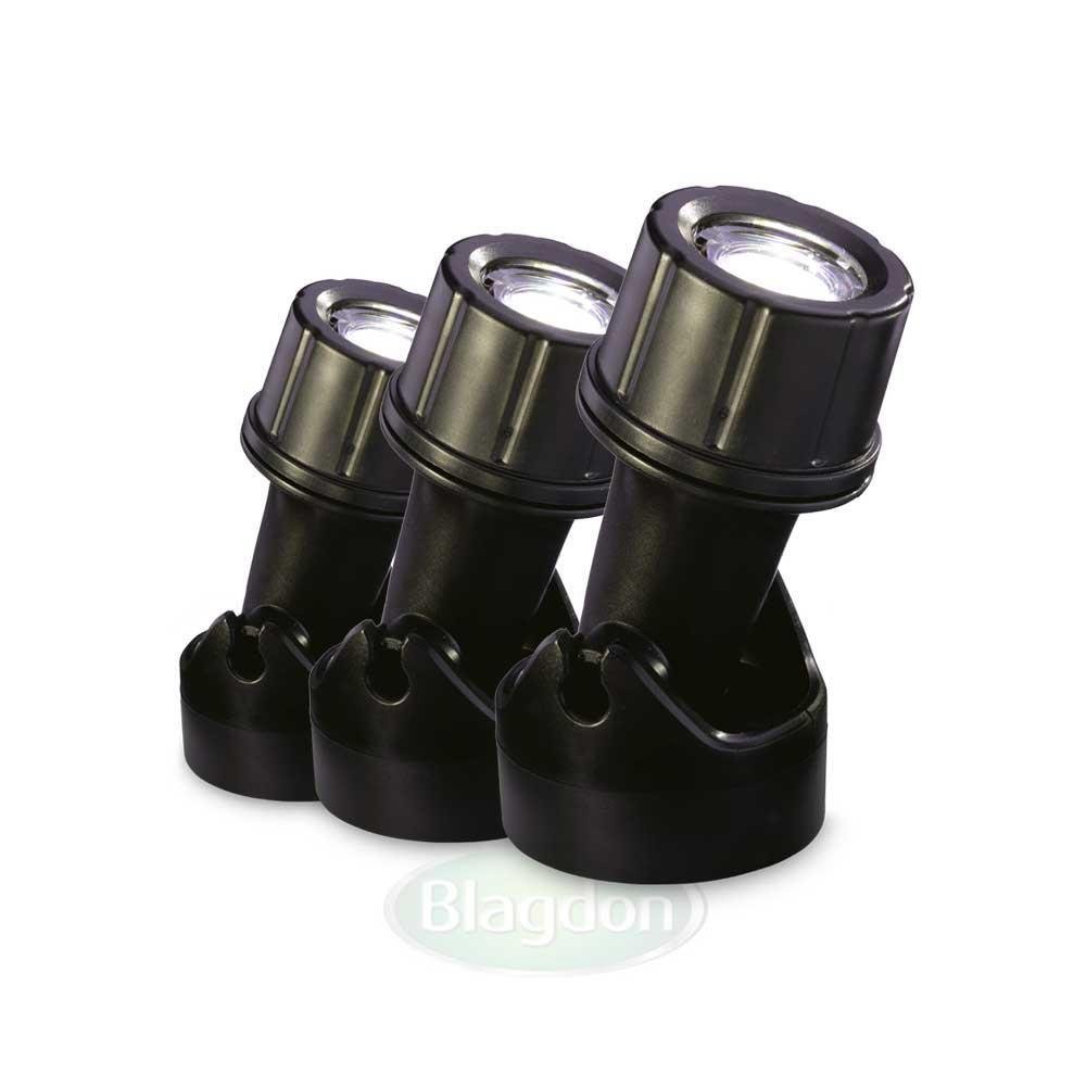 Blagdon Pond And Garden Led Light Set 3 X 1w (1057004)