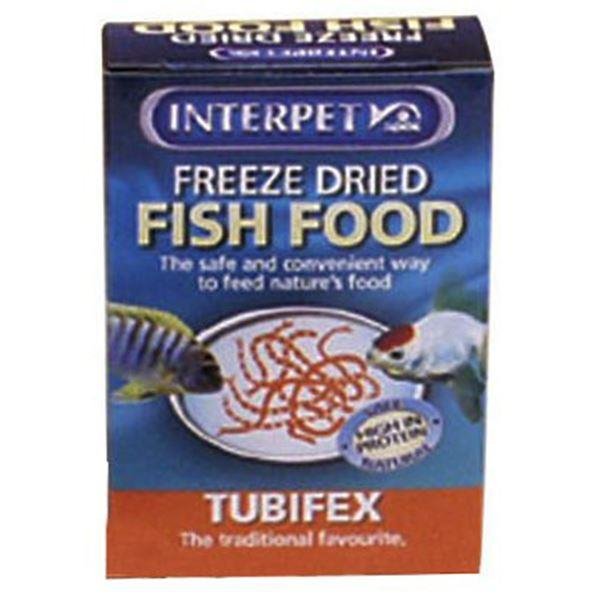 Interpet Freeze Dried Fish Food Tubifex 5g