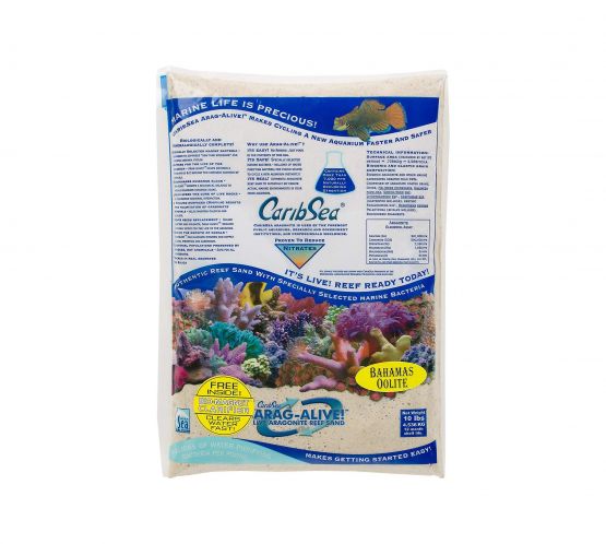 CaribSea Arag-Alive Bahamas Oolite Live Sand (20lb)