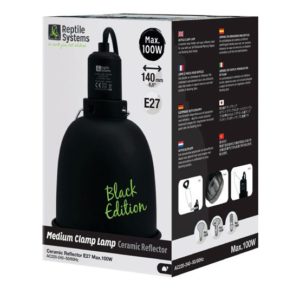 Clamp Lamp Black Edition Medium