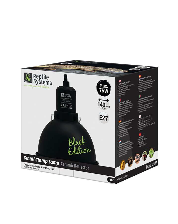 Clamp Lamp Black Edition Small