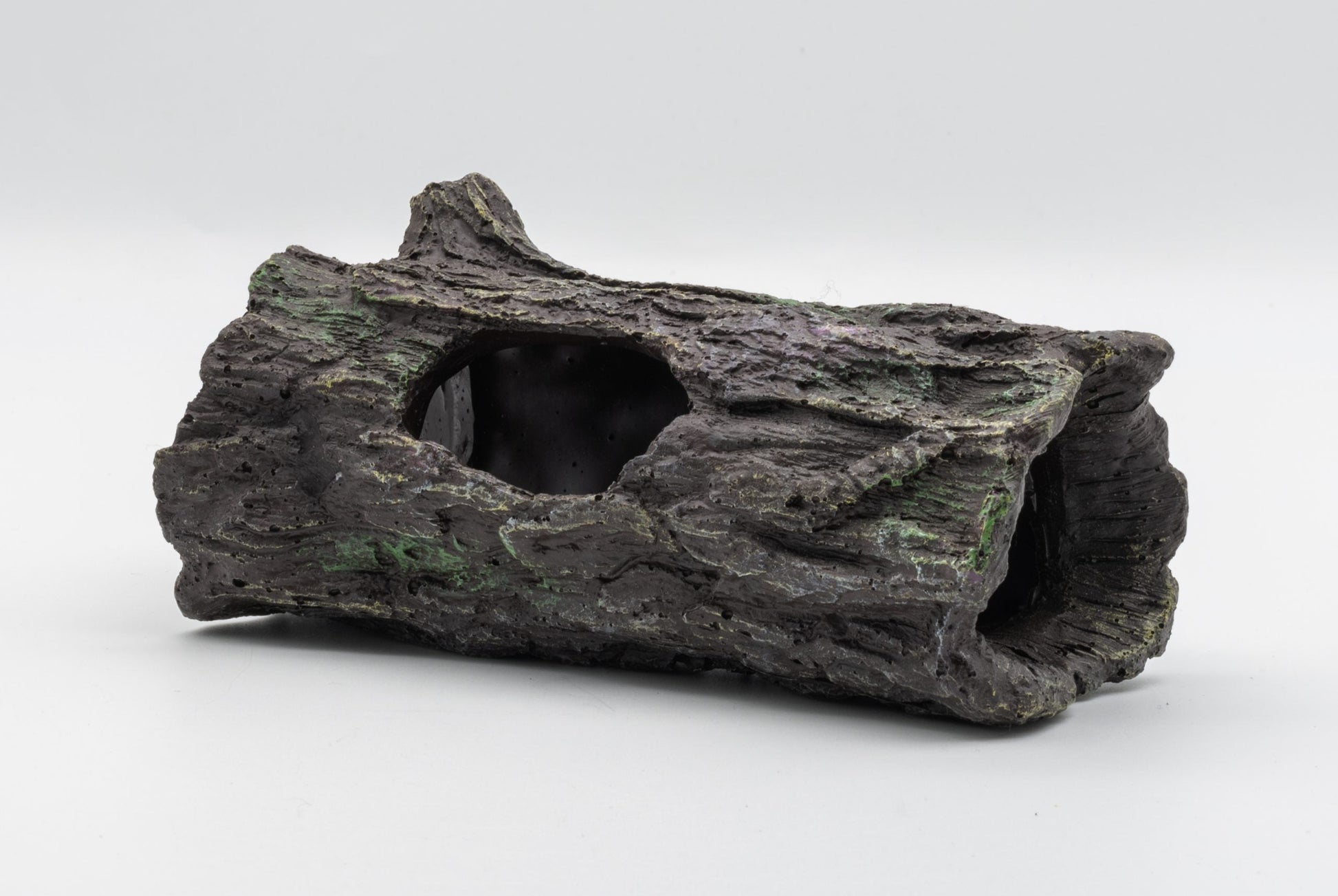 Dark Wood Log Hide - Small