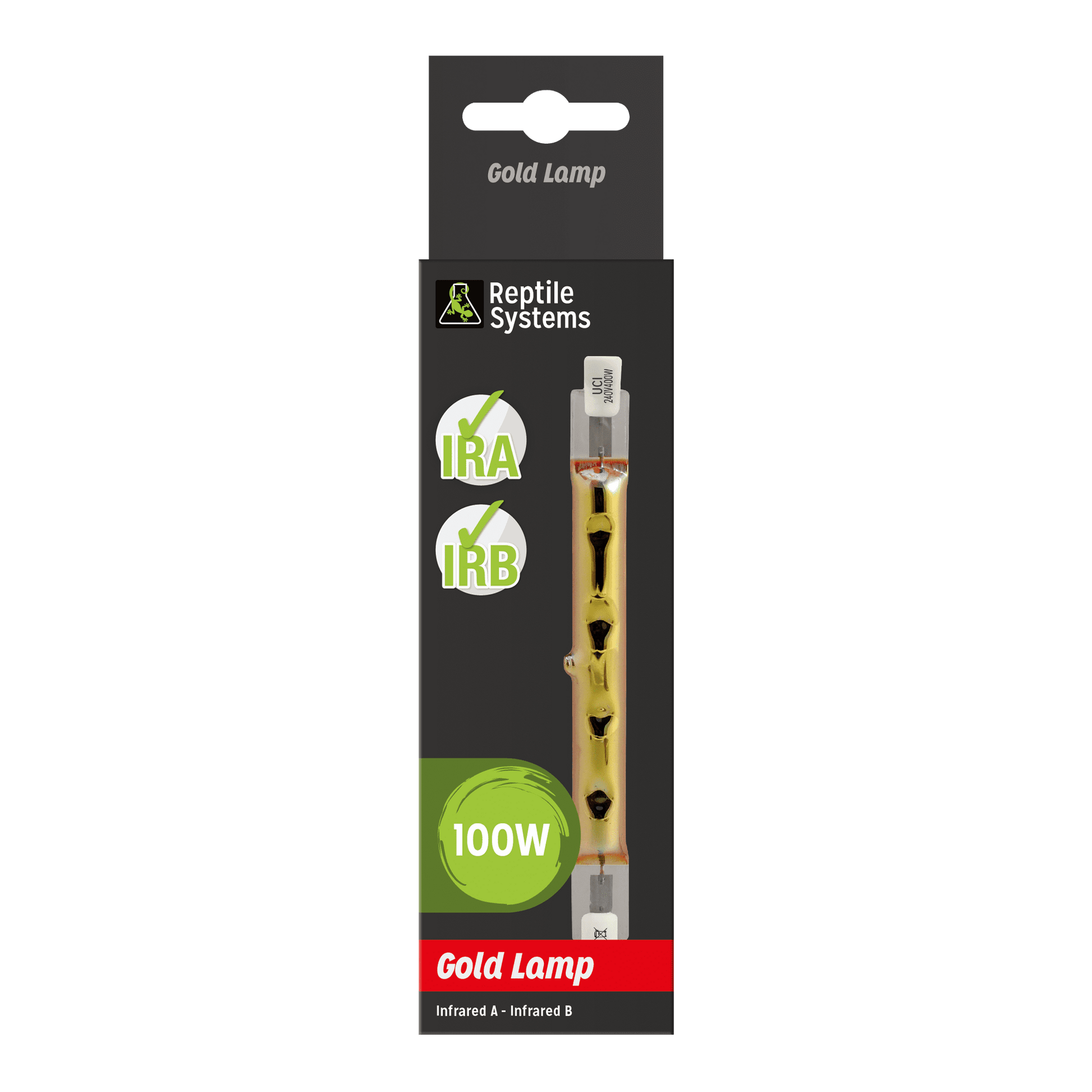 Gold Infrared Replacement Lamp 100w