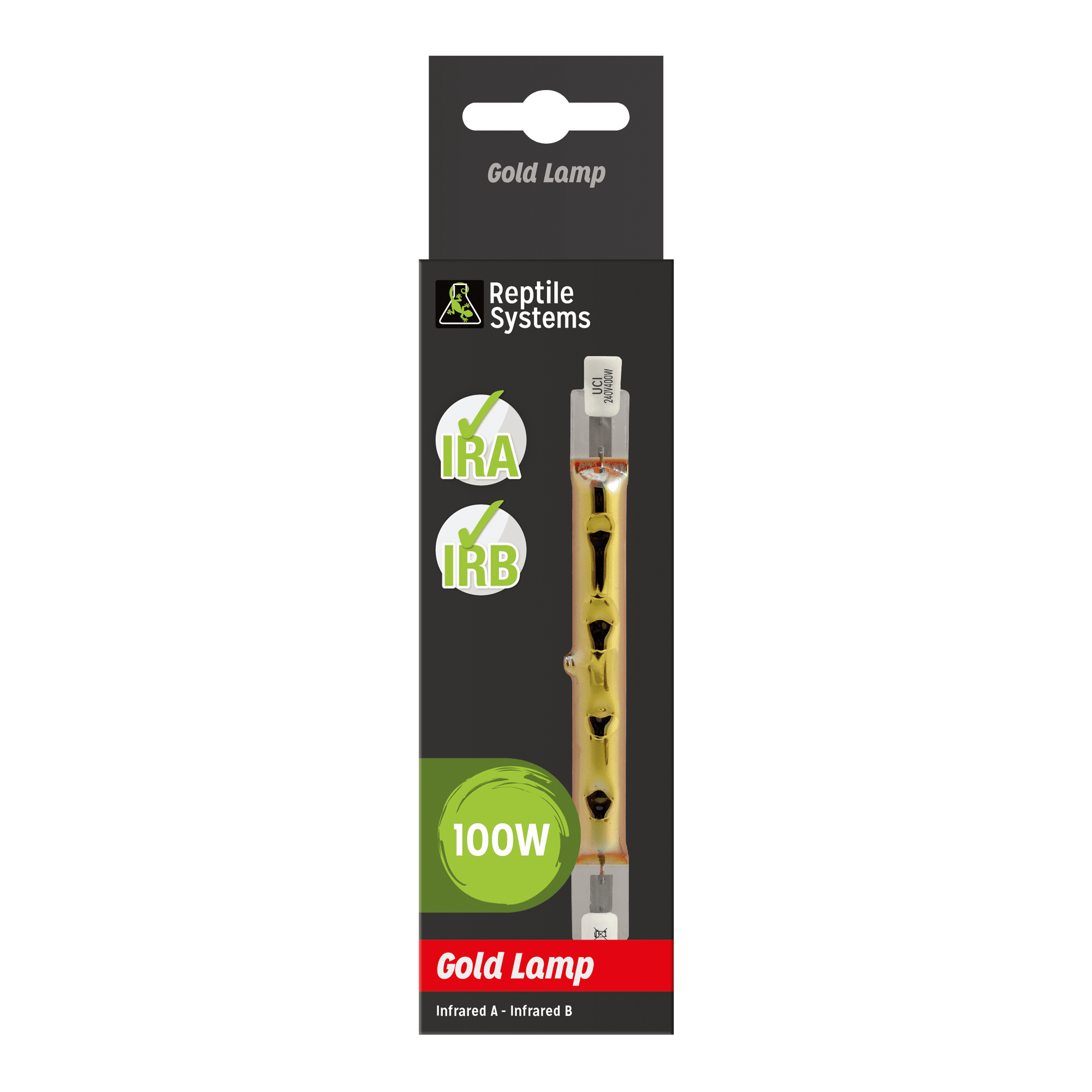 Gold Infrared Replacement Lamp 100w