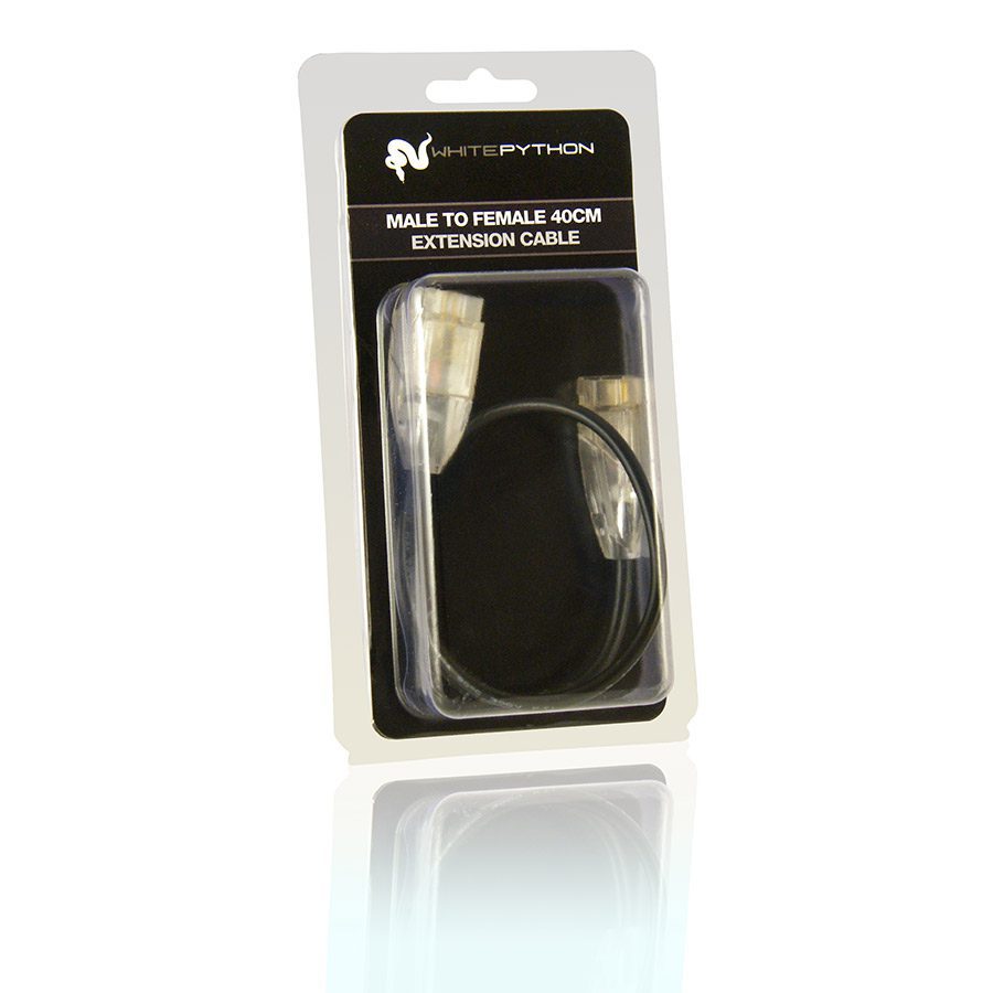 LED Male-Female Extension Cable, 40cm