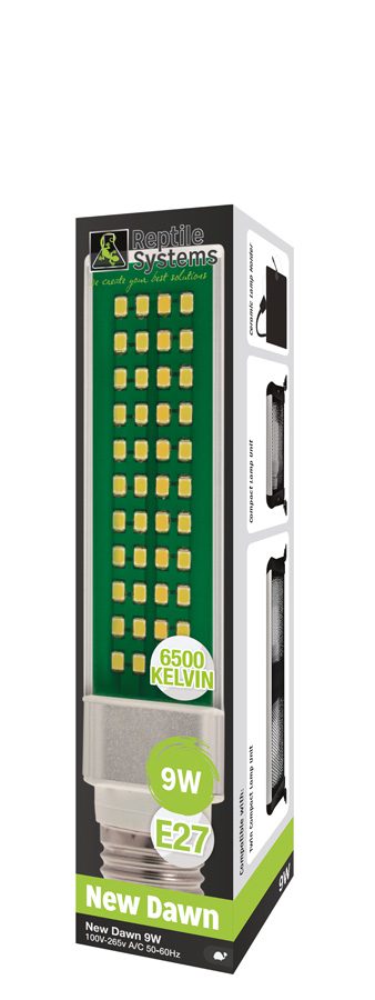 New Dawn LED 9w – Horizontal Position-E27