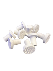 Round Frag Plugs 20mm White