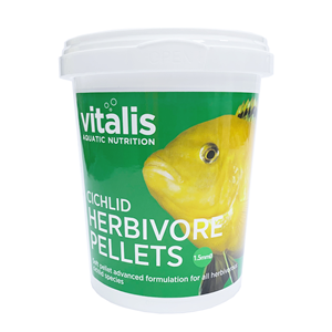 Vitalis Cichlid Herbivore Pellet 260G