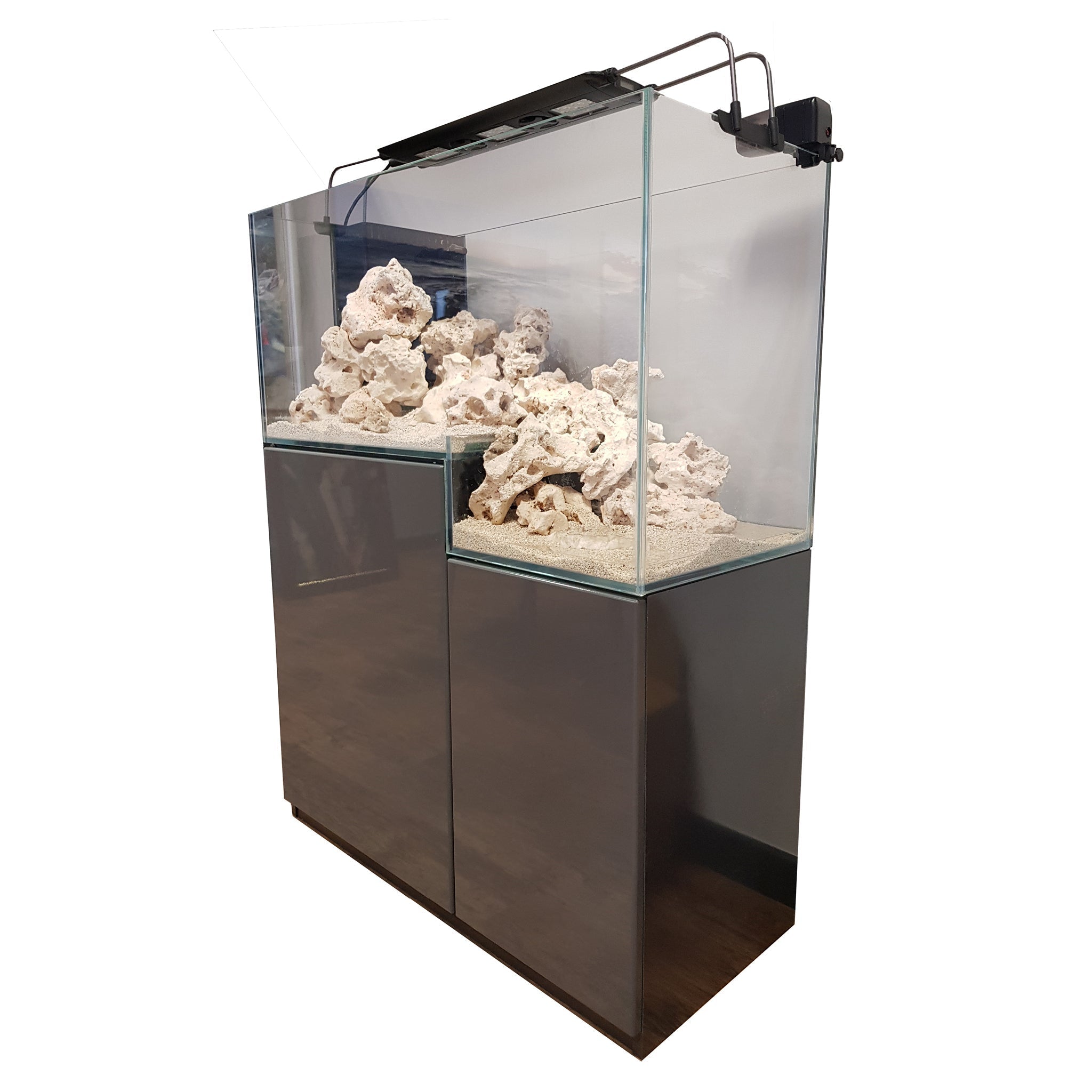 Clearseal Drop Off Aquarium - 100cm Dust Grey