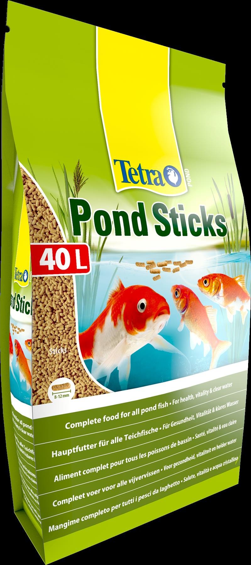 Tetra Pond Floating Food Sticks For All Pond Fish (1L, 4L, 7L, 10L, 15L, 25L, 40L, 50L)