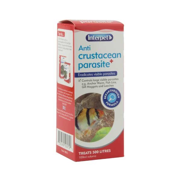 Interpet No.12 Anti Crustacean Parasite 100ml Fish Treatment