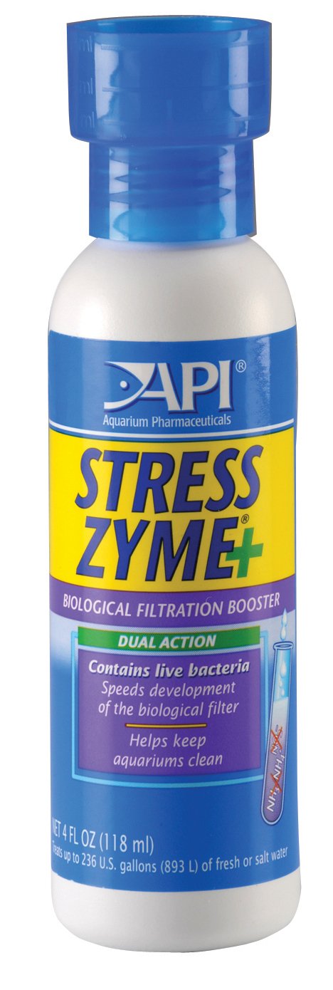 API Stress Zyme 120ml Aquarium Biological Filter Developer