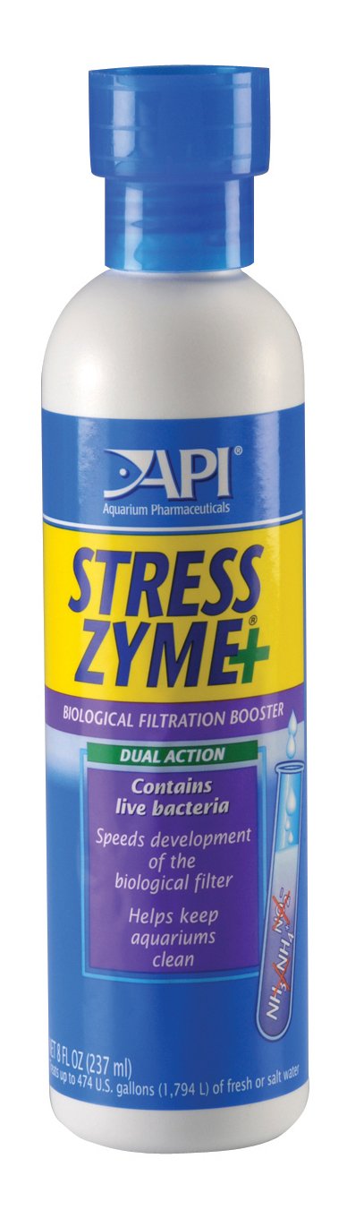 API Stress Zyme 240ml Aquarium Biological Filter Developer