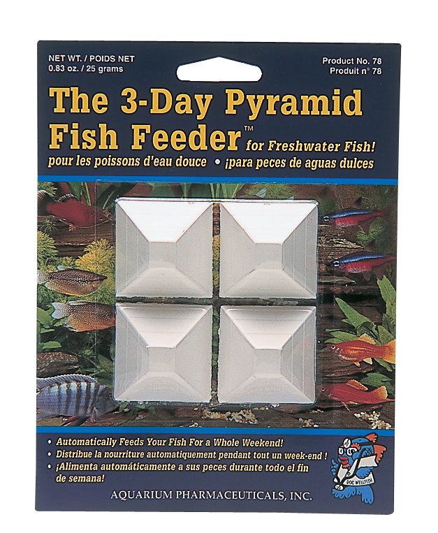 API 3 Day Pyramid Fish Feeder - Tropical, Coldwater & Marine