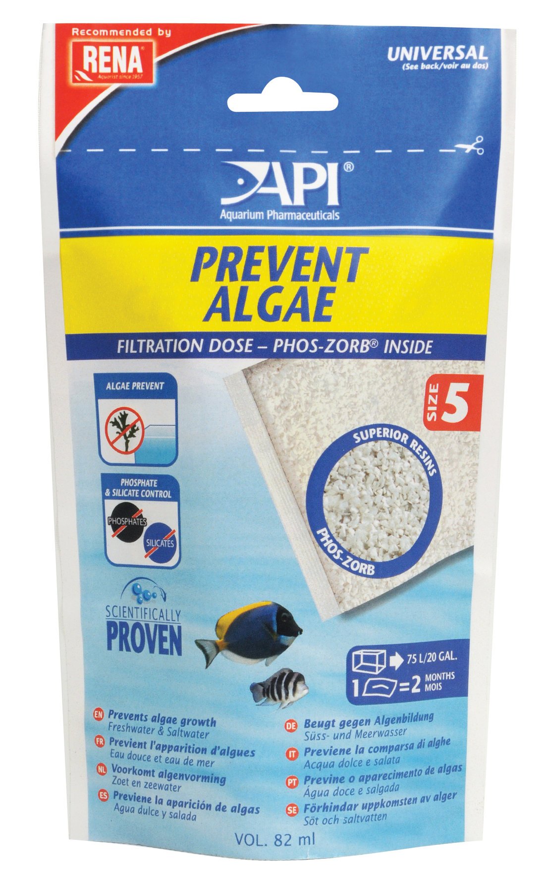 API Filter Prevent Algae - Size 6