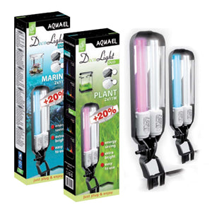 Aquael Decolight Duo Marine Aquarium Tube Light - 2 X 11w