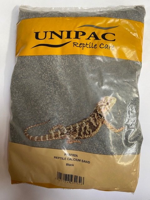 Reptile Calcium Sand - Black 2.5KG