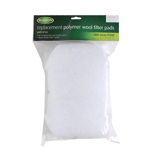 Blagdon InPond 3000/6000/9000 & AG 4 In 1 1600/3250 Polymer Wool Filter Pad x 6 (1051166)