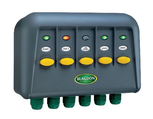 Blagdon PowerSafe pond Switchbox x 5 Outlets (1040235)