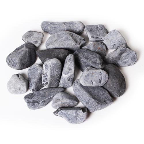 Decorative Pebbles Baltic Black Pebbles 2KG Natural (PARF02A)