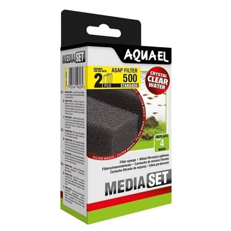 AquaEl ASAP 500 Replacement Sponge Set Standard (2 pcs)