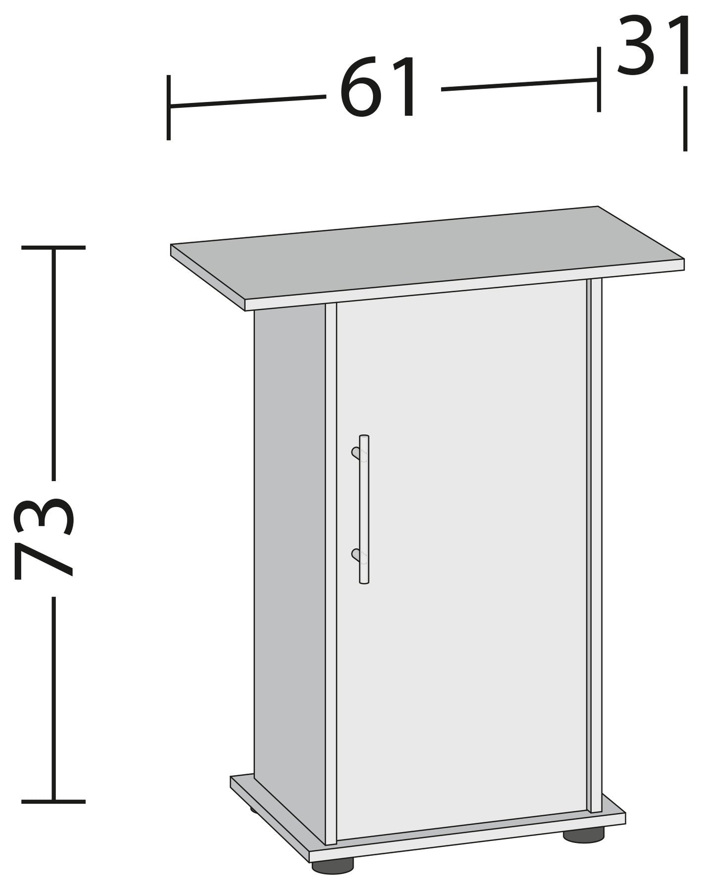 Juwel Primo 70 Aquarium - Black or White - With Cabinet Options