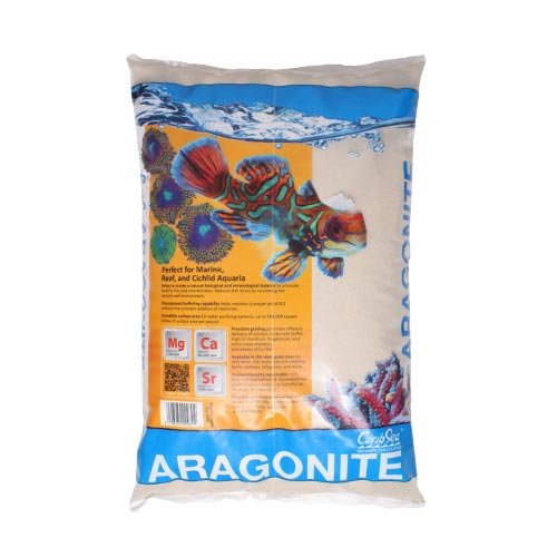 Caribsea Non-Live Aragonite Based - Marine Aragamax Sugar Sized Sand 13.6kg (00930)