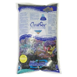 Caribsea Live Substrate - Marine Arag-Alive Hawaiian Black 9kg (00797)