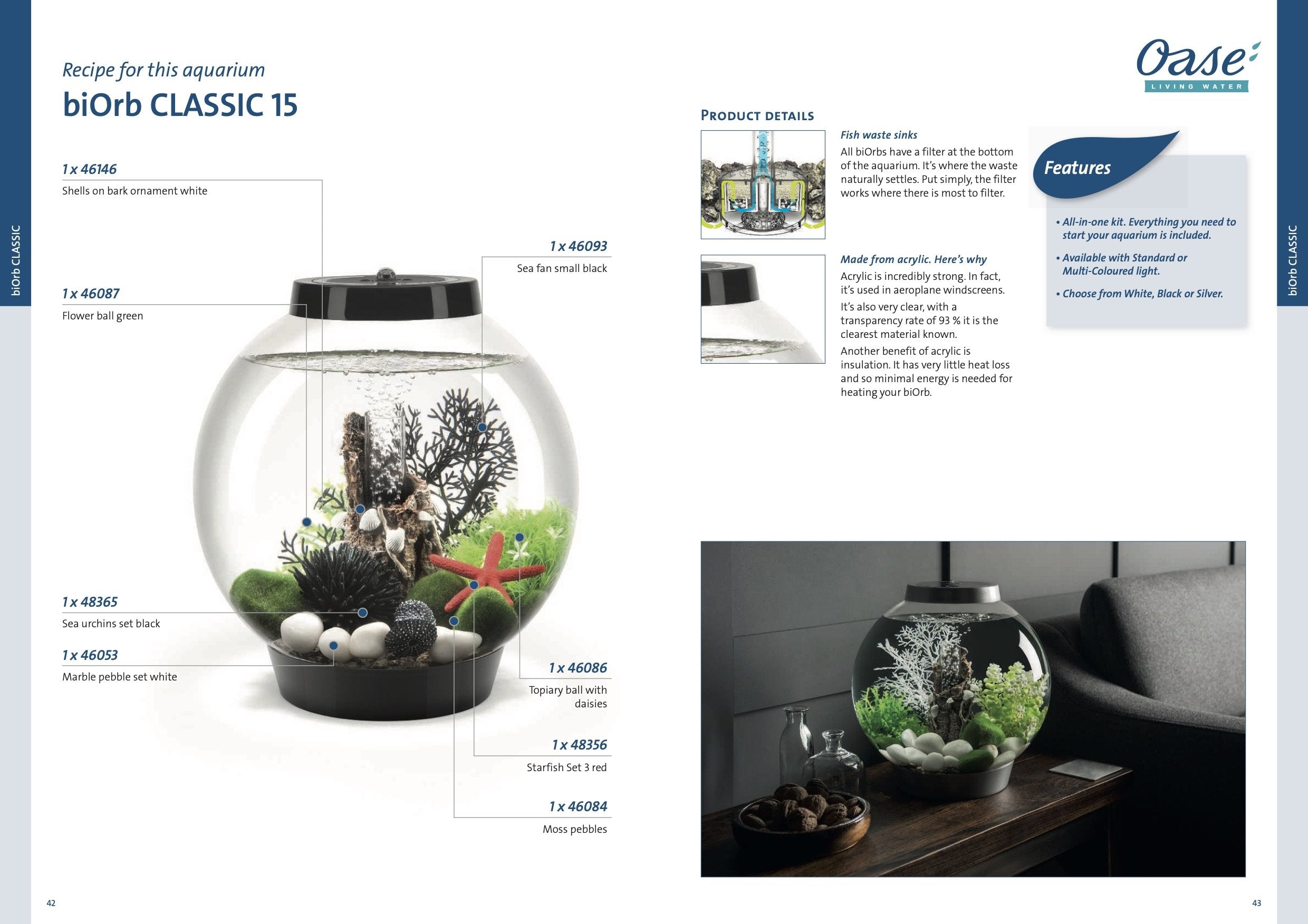 biOrb Aquariums Classic Range