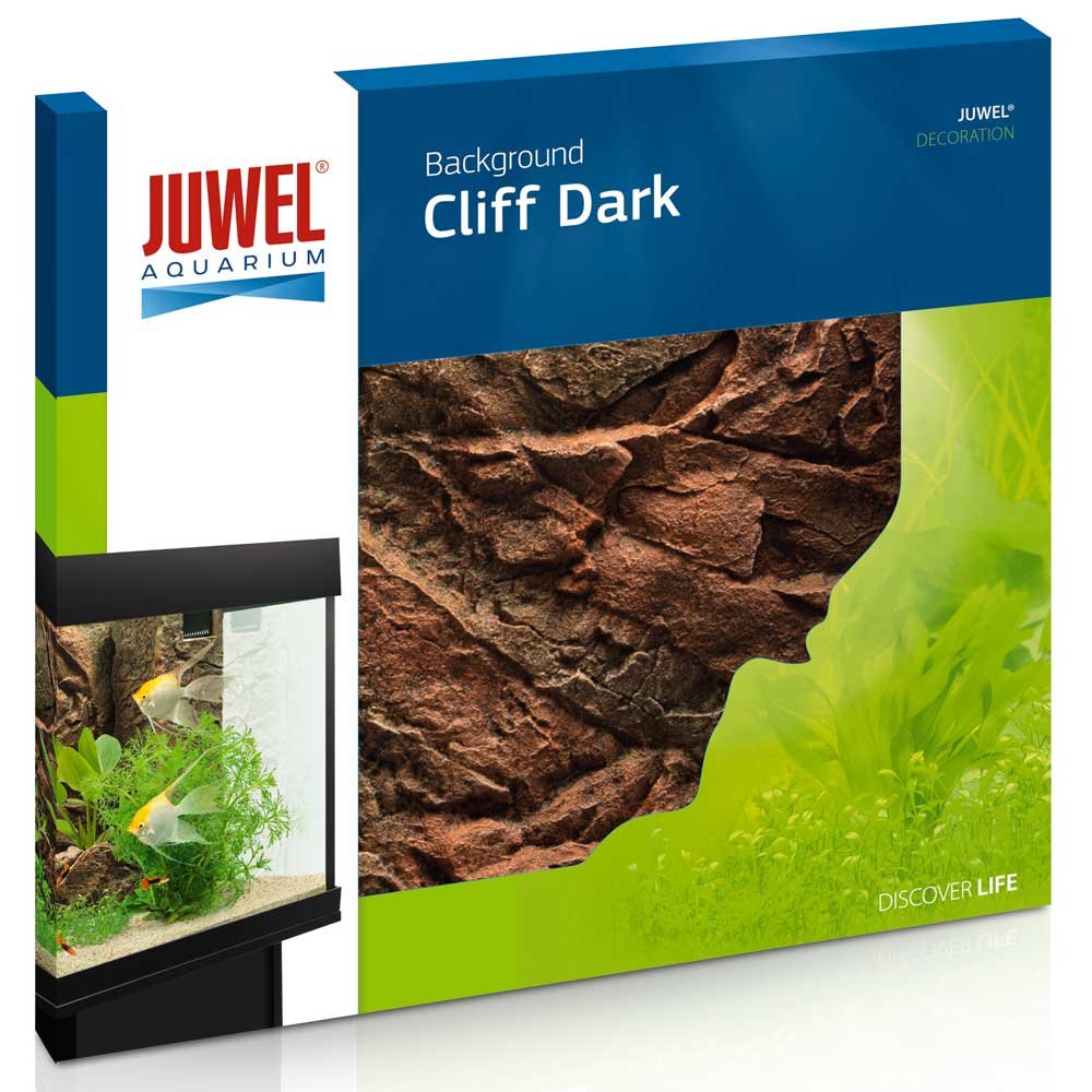 Juwel Decoration Background - Cliff Dark - 600 x 550mm (86941)