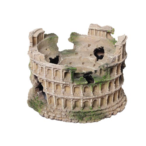 Aquarium Ornament - Large Roman Amphitheatre