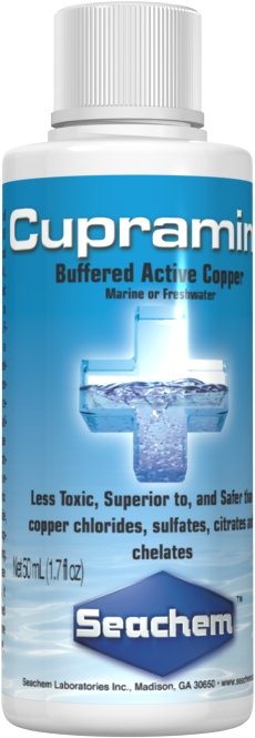 Seachem Cupramine Copper Solution Fresh & Salt Water