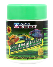 Ocean Nutrition Cichlid Vegi Flake Freshwater Fish 71g (1025635)
