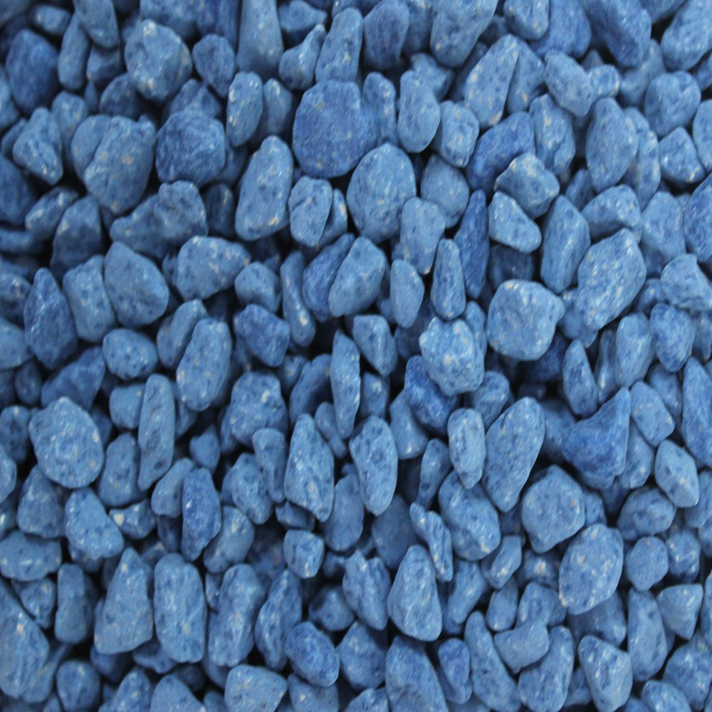 Unipac Coloured Aquarium Gravel 3 - 8mm - Dark Blue 2.5KG