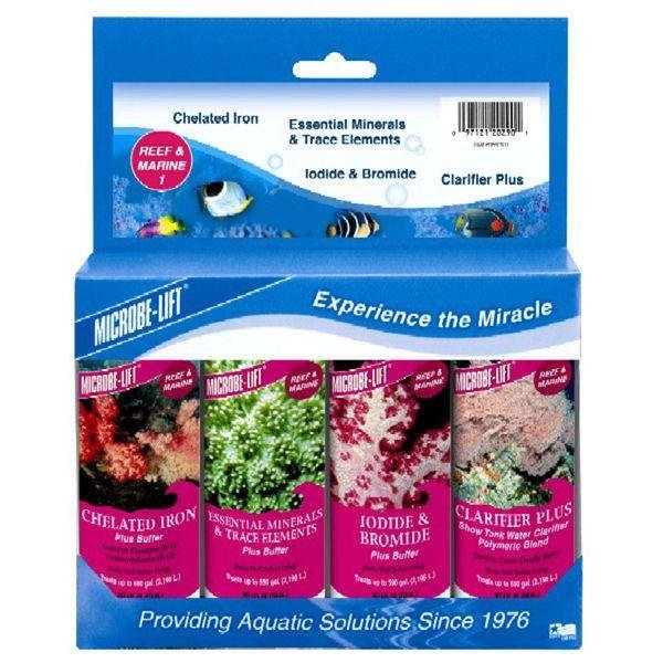 Microbe Lift #1 Reef & Marine Starter Kit (4 Pack)