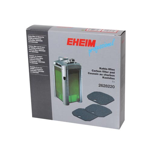 Eheim Carbon Aquarium Filter Pads - 3 Pack