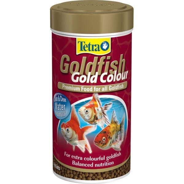 Tetra Goldfish Gold Colour 75g 250ml